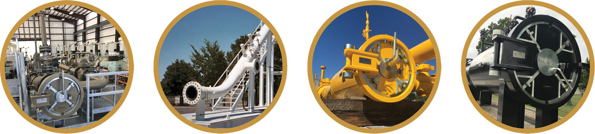 Pipeline Equipment Launcher and Receiver photos